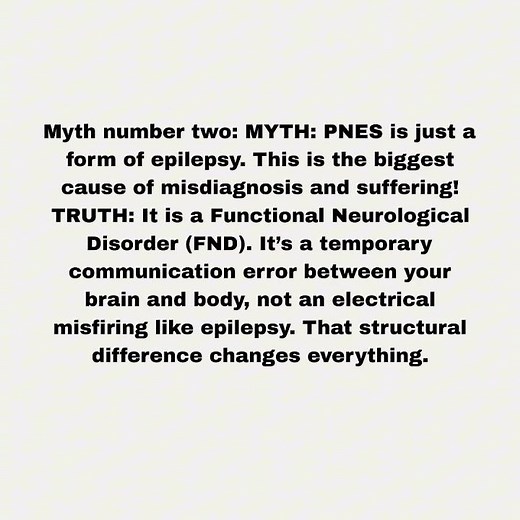 PNES: MYTHS VS FACTS