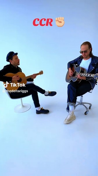 Tough riffs. X Any CCR fans out there ? #ccr #creedenceclearwaterrevival #guitars #guitar #coversong #thedeltariggs
