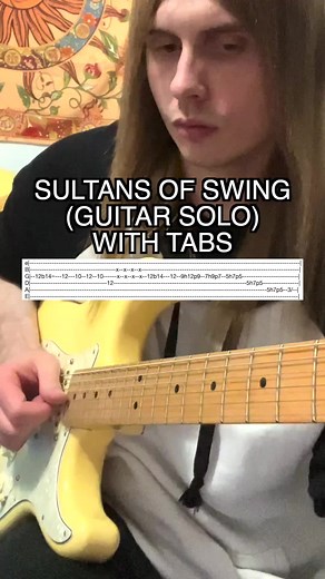 2nd solo in Sultans of Swing #guitar #guitartok #sultansofswing #direstraits #markknopfler #70s #fender #guitarsolo #foryoupage #fypシ
