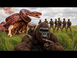 Bigfoot VLOG 60 - Brave Heroes Save Cow from Giant Python Attack After Bigfoot’s Emergency Call