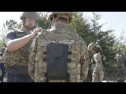 US Army 101st Airborne tests the SABER passive exoskeleton.