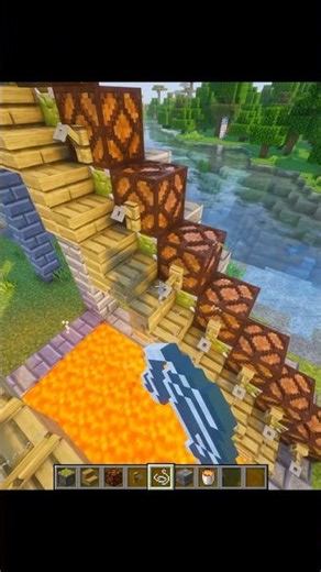 Minecraft Automatic Staircase 🤯