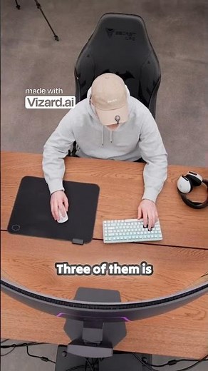 Triple curved monitors deliver a VR like immersive gaming experience