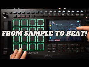 MPC Live 3 Mini Sampling Masterclass – Making a Sample Beat From Scratch
