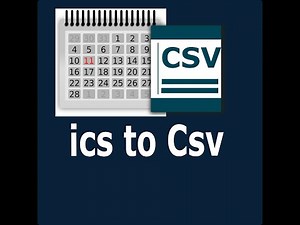 ics To Csv