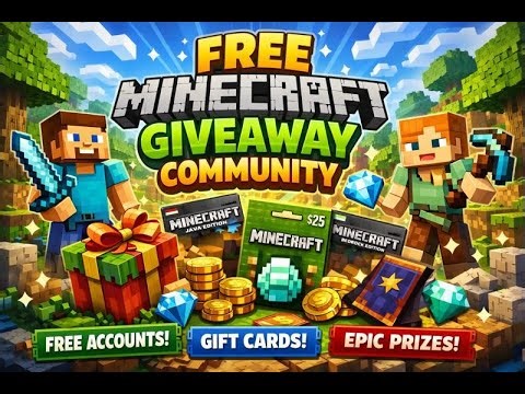 Free Minecraft Acc Giveaway