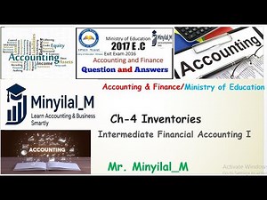 Intermediate Financial Accounting I | Chapter 4: Inventory