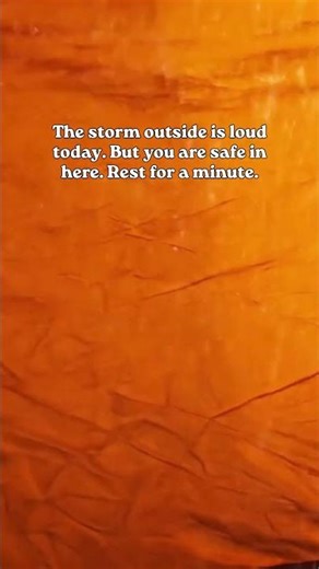 A safe space from the storm outside ⛺🌧️ #rainsounds #cozycamping #anxietyrelief