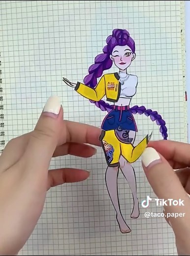 Kpop Demon Hunters Sticker Book DIY with Saja Boys and Mira