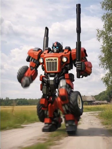 🎥 URSUS Transformer 🚜 The Tractor That Looks Like a Robot! 🤖