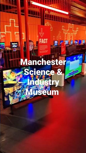 visiting the Manchester Science and Industry Museum, the Power Up exhibition is AMAZING!