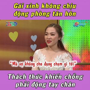 340K views · 552 reactions | Đêm tân hôn mà cứ đình công như này là không có được đâu nha ---  Chương trình VỢ CHỒNG SON thuộc bản quyền của MCV Network  KHUNG GIỜ PHÁT SÓNG: + 22H00 Chủ Nhật hàng tuần trên kênh HTV7 + 22H15 cùng ngày trên kênh Youtube MCVMedia. #MCVMEDIA #MCVSHOW #VỢCHỒNGSON #NETBIZ #SpeedCouple #VoChongSon #VCS #MCV #HồngVân #QuốcThuận #VCS_294 | Offline Bạn Muốn Hẹn Hò | Facebook