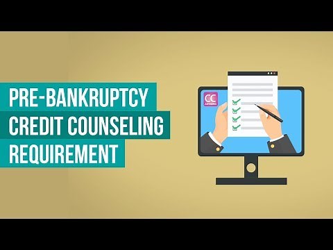 Pre Bankruptcy Credit Counseling Requirement