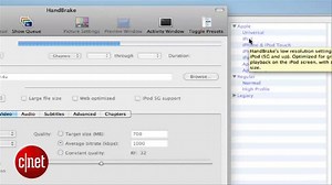 Convert video files fast with HandBrake