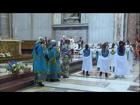 Holy Mass in the Zaire Rite, with Pope Francis on the 1st Sunday of Advent 1 December 2019 HD