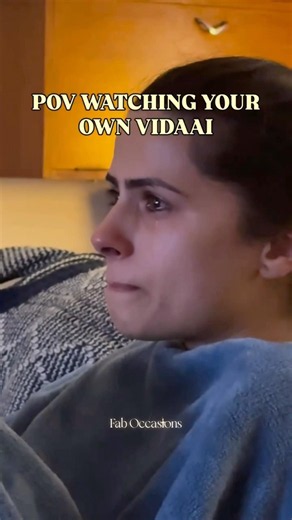 She gets Emotional while Watching her own Vidai Video | Bride Crying | Family Love | Bidaai Moments