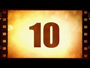 [センスいい無料動画素材]オールドフィルム・カウントダウン 8mm/16mm/film[Free Footage]