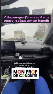 1.1K views · 5.1K reactions | Notre moniteur auto école montre la raison pour laquelle le dépassement dans les vidéos précédentes est interdit , et la raison pour laquelle le code de la route l’interdit aussi au permis #monprofdeconduite | Mon Prof de Conduite | Facebook