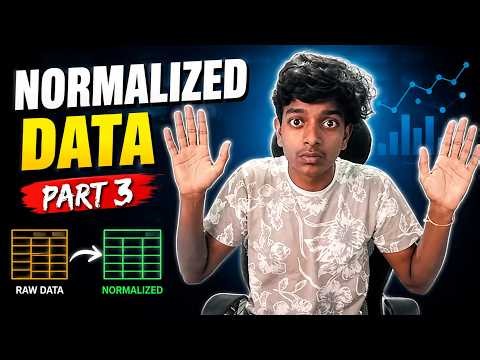Normalize Data Like a Pro | Part 3 (Machine Learning) 🔥