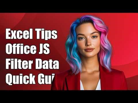Excel Office JS filter data