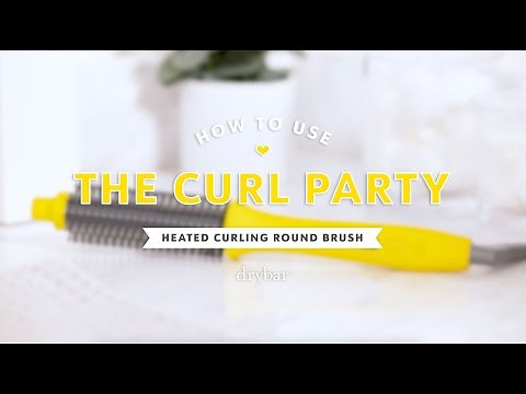 How To Use: The Curl Party Heated Curling Round Brush