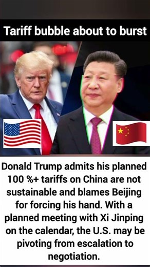 Trump says China tariffs are not a sustainable trade war shift