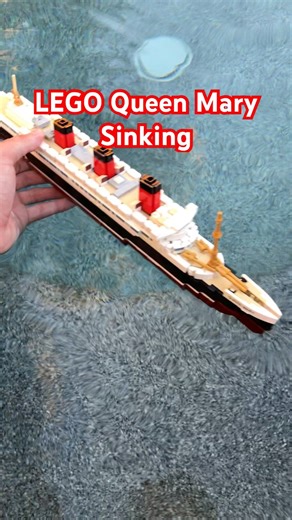 LEGO Queen Mary Sinking!
