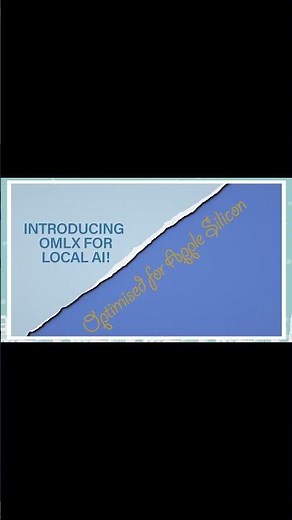 Unlock the Power of OMLX: MacOS Native Local AI! #macos #applesilicon #omlx #shorts #ai #localai