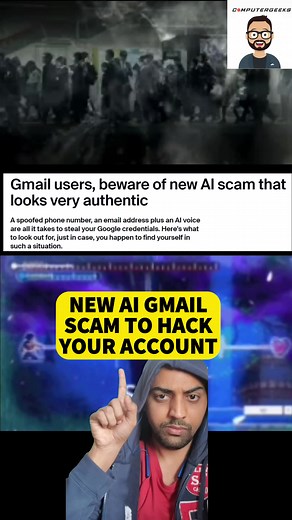 🚨 New AI Gmail Scam Alert: Protect Your Account! ⚠️ 1️⃣ Hackers may call you using a Google Business Phone number, claiming suspicious activity in your Google account. 2️⃣ They’ll say someone from another country has downloaded all your information. 3️⃣ The AI voice will ask for your password to recover your account—DO NOT give it! 4️⃣ To protect your account, open Gmail and click on Settings. 5️⃣ Click on See All Settings. 6️⃣ Go to Forwarding and POP/IMAP and check for any unknown email addre