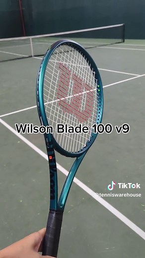 Wilson Blade 100 v9 - New Tennis Racquet Upgrade!