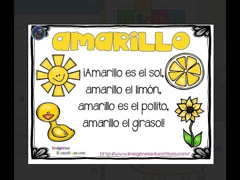 POESIAS DIVERTIDAS PARA APRENDER LOS COLORES