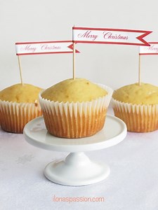 DIY How to Make your own Cupcake Flags - Ilona's Passion