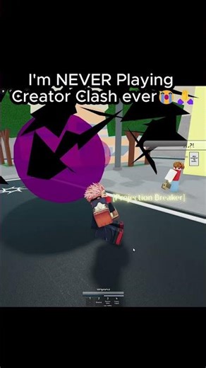 Creator clash is getting removed from jjs😭💔#shorts #roblox #jjs #jjk #jujutsushenanigans #viral #fyp