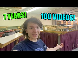 Celebrating 100 Videos and my Layout's 7th Anniversary! Layout update #10 (running session!)
