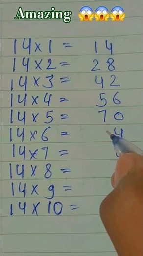 Amazing 😝😝😝🤪😛😜🤑🤑 table of 4 master trick 😱🥹🥹🥹😱