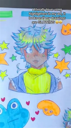Highlighter art is PEAK!!✨