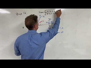 Euclid's Elements: Book 1, Prop 16