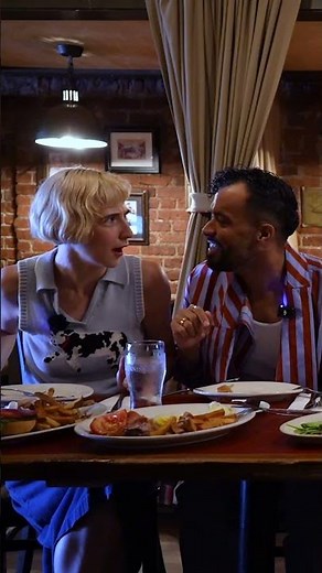 The cast of Broadway's Operation Mincemeat tries HP Sauce for the first time 🇬🇧
