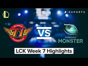 HIGHLIGHTS: SK Telecom T1 vs. Kongdoo Monster (2017 LCK Spring)