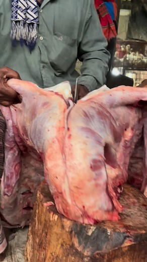 7.9K views · 27 reactions | Delicious Cow's brisket meat processing skills. | Meat Cutting 8.7 | Facebook