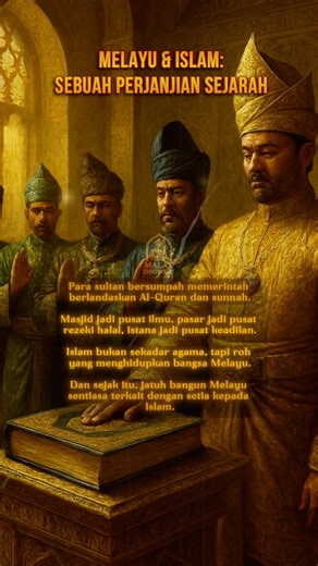 344K views · 15K reactions | Melayu dan Islam, sebuah perjanjian sejarah. #malaydiscovery #melayu #sejarahmelayu #nusantara | Malay Discovery | Facebook