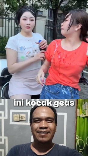 kocak dua cewek dikerjain