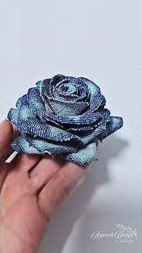 Make a Realistic Flower From Jeans You Probably Have at Home #rose #diy #shorts