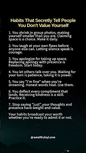 Small Behaviors, Major Self-Respect Damage #psychology #mindset #personalgrowth