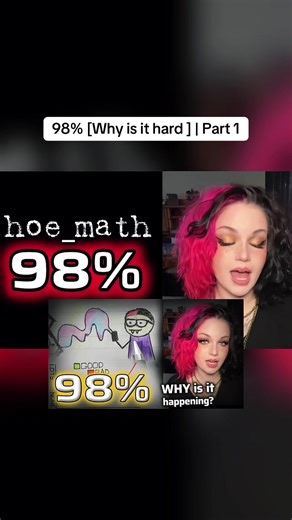 98% [Why is it hard ] | Part 1 #women #math #hard #fypシ #viralvideo | math
