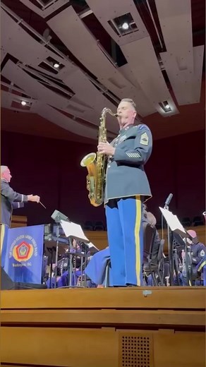 22K views · 928 reactions | It's Saxophone Day and Master Sgt. Brian Sacawa is getting in the spirit with this slick solo from Omar Thomas's "Come Sunday". Come see it live on our fall tour! #saxophone #saxophonelife #saxophoneday #armymusic #ArmyBands | The United States Army Field Band | Facebook