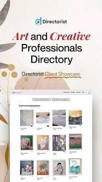 Art & Creative Professionals Directory | Directorist Client Showcase