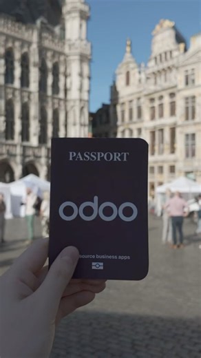 Odoo Experience 2025 in 15 Sek🇧🇪✨ #shorts