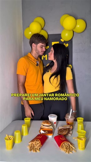 Maria Clara Rodrigues on Instagram: "Qual a nota pra nossa performance? eu juro que não obriguei ele HAHA 💛 5 meses de namoro e a comemoração já tem destino certo: pedir nossa comida favorita na @99brasil 😍 Já usa nosso cupom EMCASAL70 e garante 70% OFF no primeiro pedido! Válido no primeiro pedido • até R$40 de desconto. Pedido mínimo: R$30. Porque comemorar juntos fica ainda melhor com comida boa e desconto de verdade 🥹✨ #publicidade #pede99food"