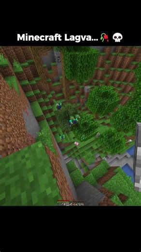 Minecraft Lagva Caves 💀🥀 #minecraft